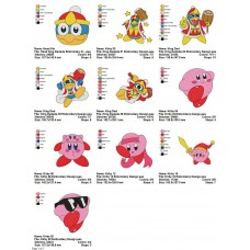 Package 10 Kirby 01 Embroidery Designs